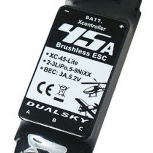 DSXC45LITE Dualsky 45A Lite Brushless ESC DUALSKY