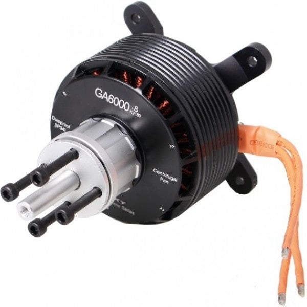 DSXM51295 Dualsky GA6000.8 Brushless Motor, 60cc, 180kv, Four Bolt Prop Hub