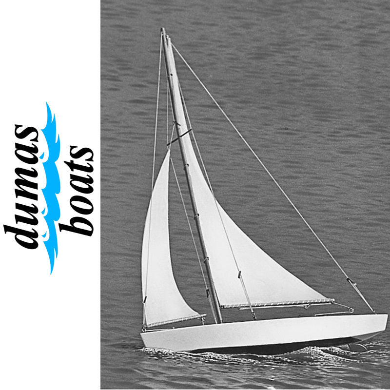 DUMAS 1102 ACE SLOOP  17 INCH SAILBOAT KIT DUMAS