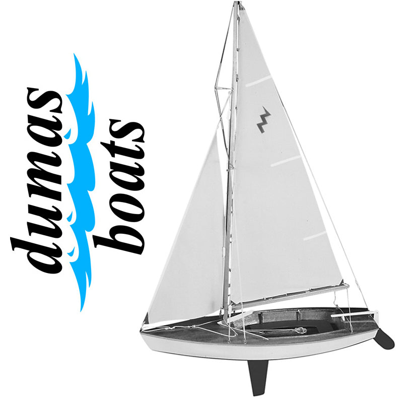 DUMAS 1110 LIGHTNING  19 INCH SAILBOAT KIT DUMAS
