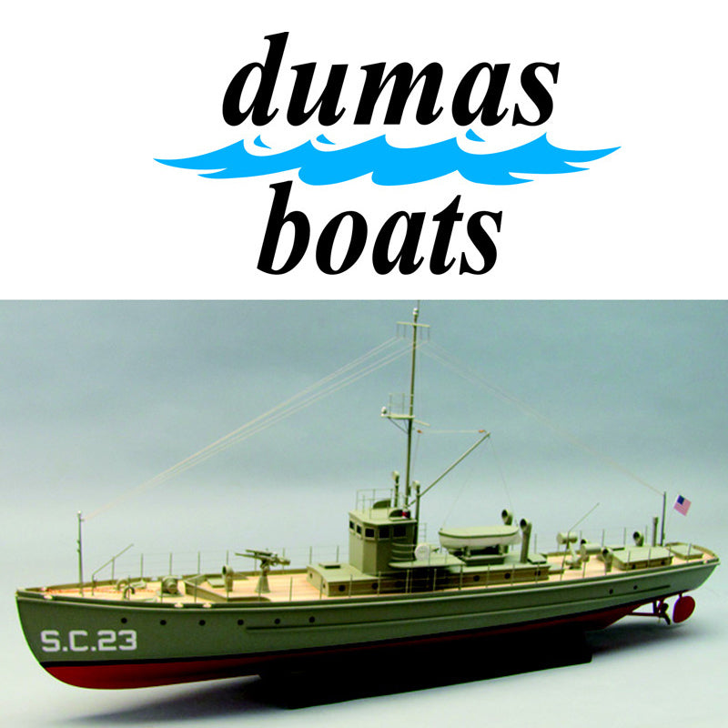 DUMAS 1259 SC-1 CLASS SUB-CHASER  KIT DUMAS
