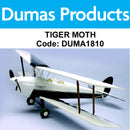 DUMAS 1810 35 INCH TIGER MOTH R/C ELECTRIC POWERED DUMAS