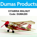 DUMAS 205 CITABRIA WALNUT SCALE 17.5 INCH WINGSPAN RUBBER POWERED DUMAS