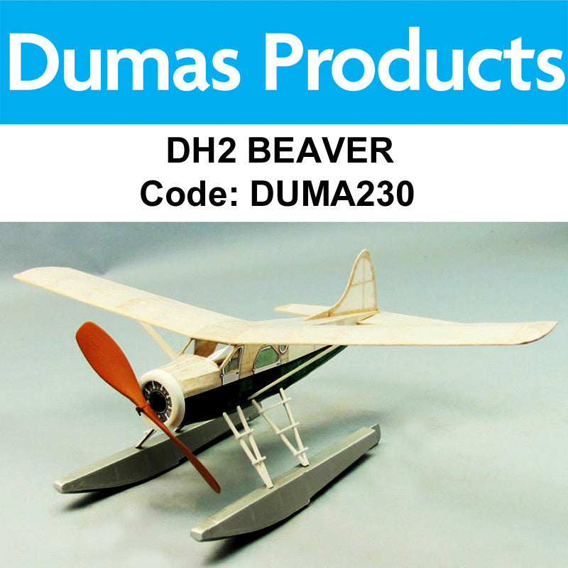 DUMAS 230 DH-2 BEAVER WALNUT SCALE 18 INCH WINGSPAN RUBBER POWERED DUMAS