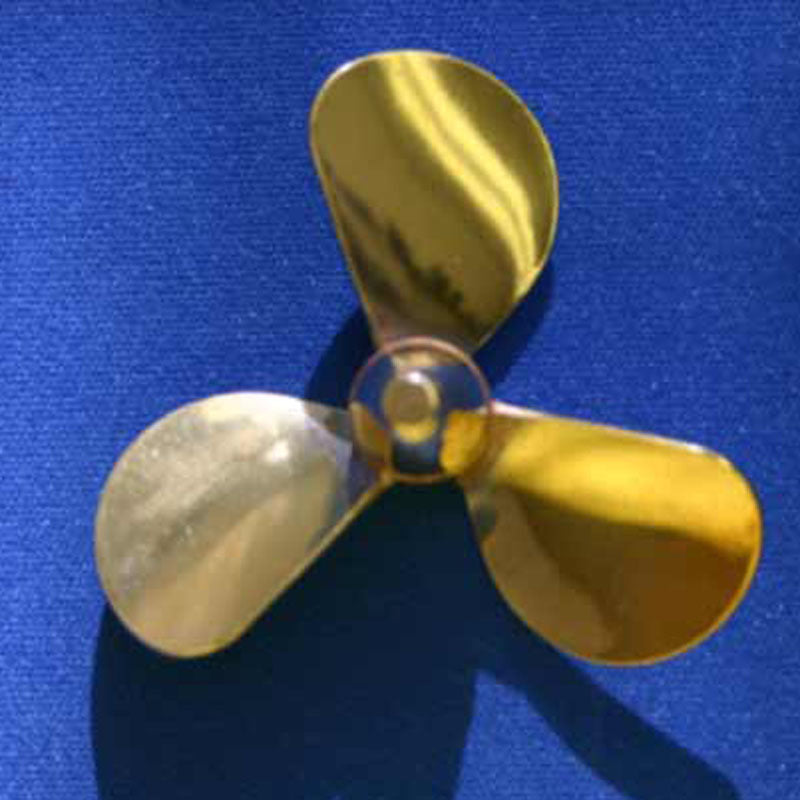 DUMAS 3112 BRONZE PROP 3 BLADE RIGHT  2 INCH DIA DUMAS