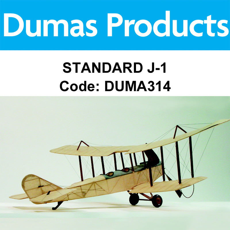 DUMAS 314 STANDARD J-1 30 INCH WINGSPAN RUBBER POWERED DUMAS