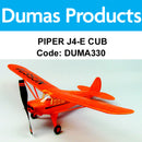 DUMAS 330 PIPER J4-E CUB COUPE 30 INCH WINGSPAN RUBBER POWERED DUMAS