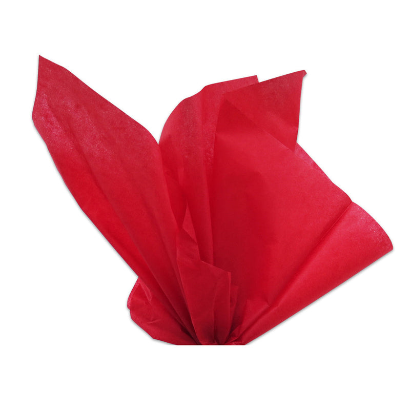 DUMAS 59-185D SCARLET RED TISSUE PAPER (20 SHEETS) 20 X 30 INCH DUMAS