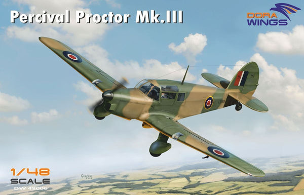 DWG48006 Dora Wings 1/48 Percival Proctor Mk.III Plastic Model Kit [48006]