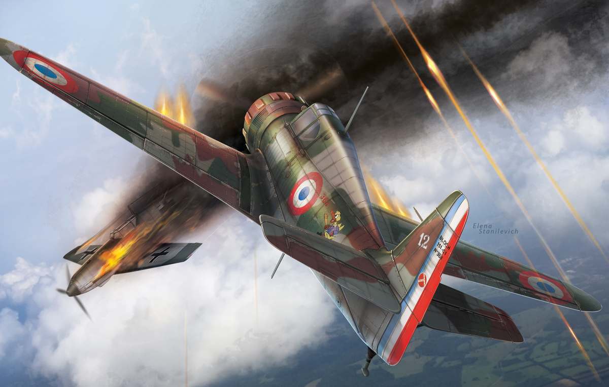 DWG48017 Dora Wings 1/48 Bloch MB.151C.1 Plastic Model Kit [48017] Dora Wings