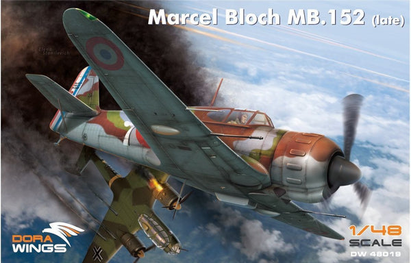 DWG48019 Dora Wings 1/48 Bloch MB.152C.1 Plastic Model Kit [48019]