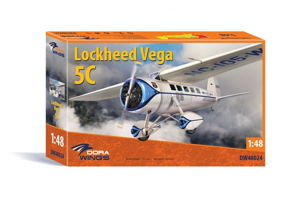 DWG48024 Dora Wings 1/48 Lockheed Vega 5C Plastic Model Kit [48024]