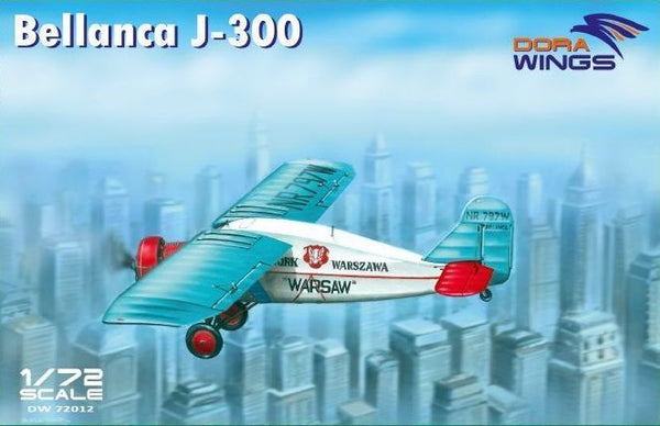 DWG72012 Dora Wings 1/72 Bellanca J-300 ("Liberty"+"Warsaw") Plastic Model Kit [72012]