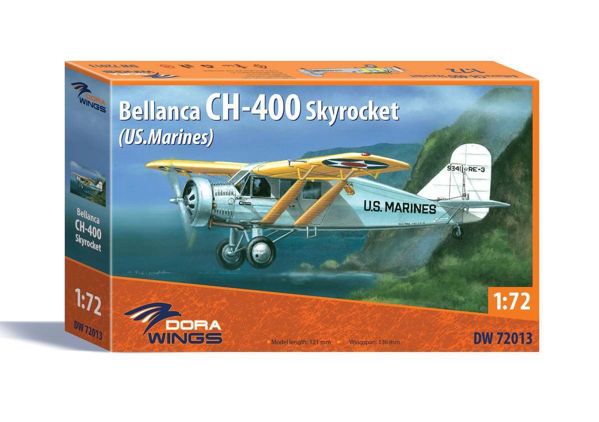 DWG72013 Dora Wings 1/72 Bellanca CH-400 Skyrocket Plastic Model Kit [72013] Dora Wings
