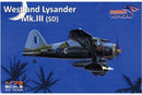 DWG72023 Dora Wings 1/72 Westland Lysander Mk.III (SD) Plastic Model Kit [72023] Dora Wings