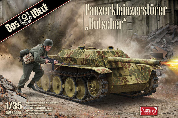 Das Werk 1/35 PanzerkleinzerstÃ¶rer Rutscher Plastic Model Kit [DW35007]