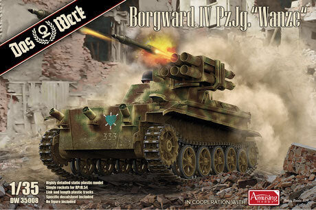 Das Werk 1/35 Borgward IV PzJg. Wanze Plastic Model Kit [DW35008]