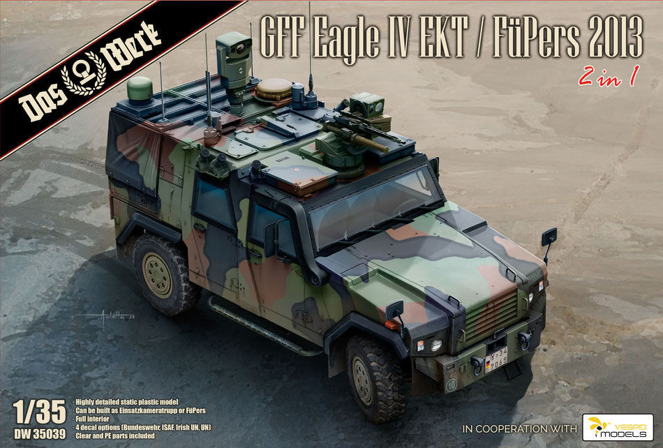 Das Werk 1/35 GFF Eagle IV EKT / FÃ¼Pers 2013 Plastic Model Kit