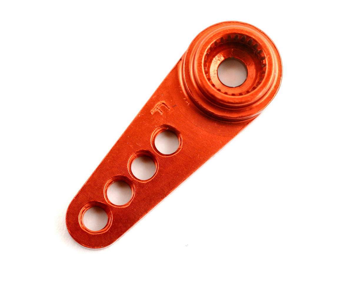 DYN2532 Dynamite 1/2 Machined Aluminum Servo Arm Fut Red DYNAMITE