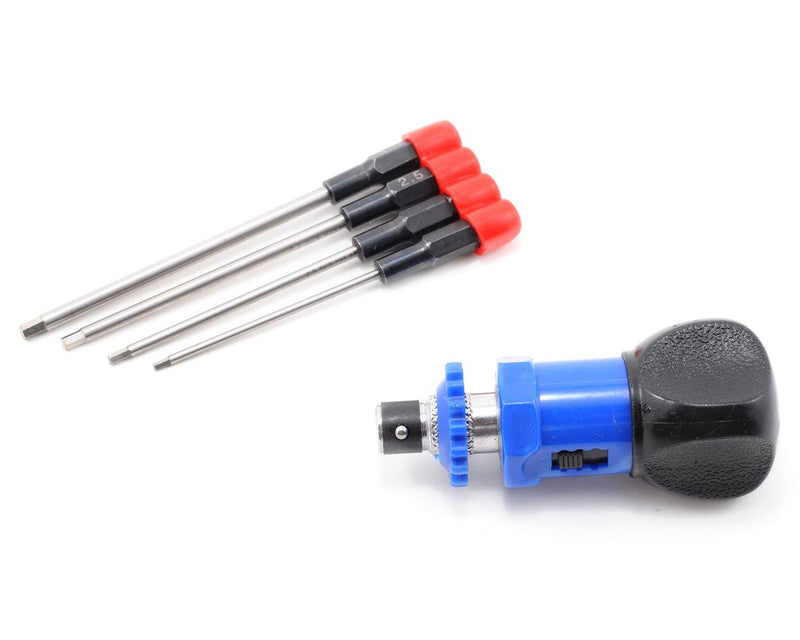 DYN2930 Dynamite 4 Piece Metric Hex Wrench Set with Handle