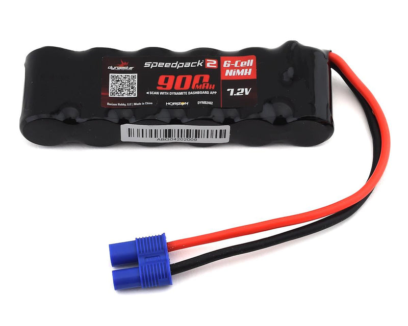 DYNB2462 Dynamite 900mah 7.2v NiMH Battery Pack with EC3 Connector