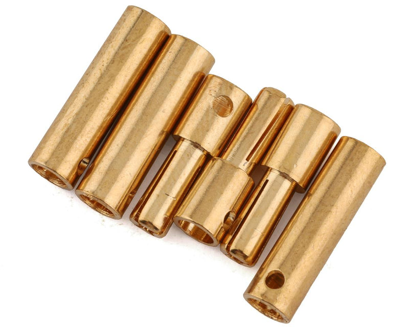 DYNC0043 Dynamite 3.5mm Gold Bullet Connector Set, 3prs