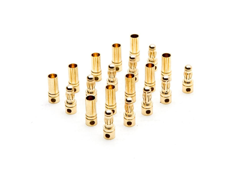 DYNC0088 Dynamite 3.5mm Gold Bullet Connector Set, 10prs