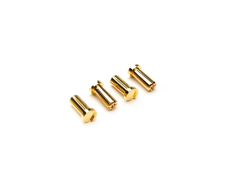 DYNC0176 Dynamite 5mm Low Profile Bullet Connectors, 4pcs