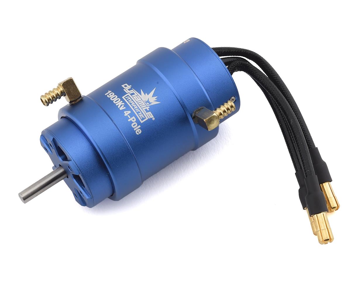 DYNM3915 Dynamite 3674 4-Pole 1900kv Brushless Watercooled Motor DYNAMITE