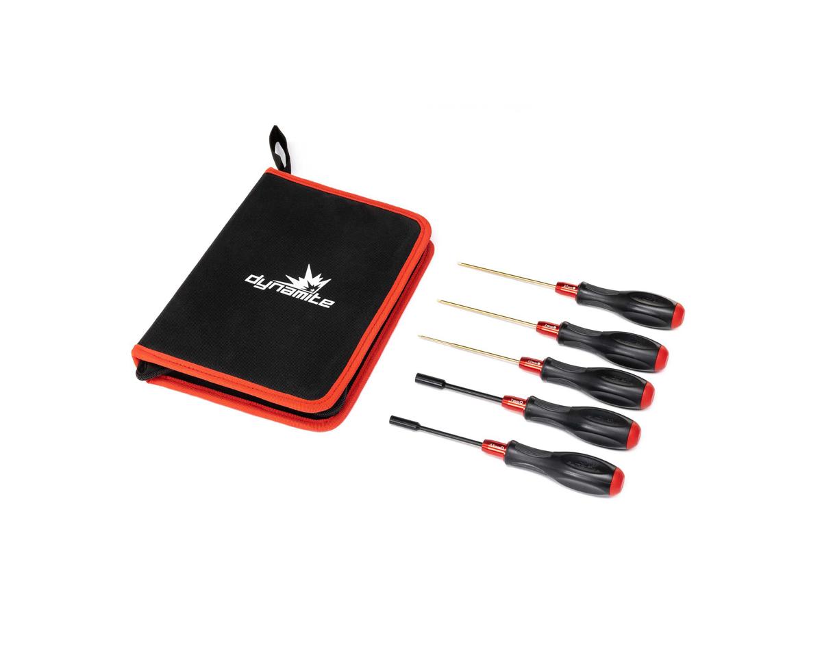 DYNT3040 Dynamite 1/10 Competition Hex Nut/Driver Wrench Set (5) DYNAMITE
