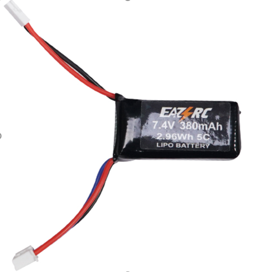 E1014 EAZY LIPO Battery 2S LIPO 380mAh (USE C1389E)