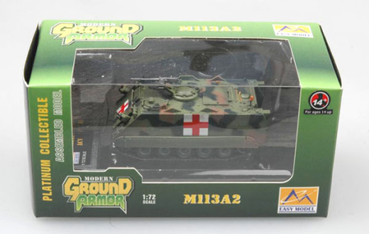 Easy Model 1/72 M113A2 - U.S. Army Assembled Model [35007]