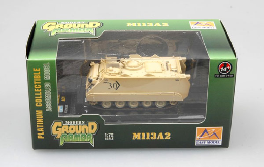 Easy Model 1/72 M113A2 3rd Bat HQ 69th Armor Reg 1st Brg 3rd Inf Div Assembled Model [35008]