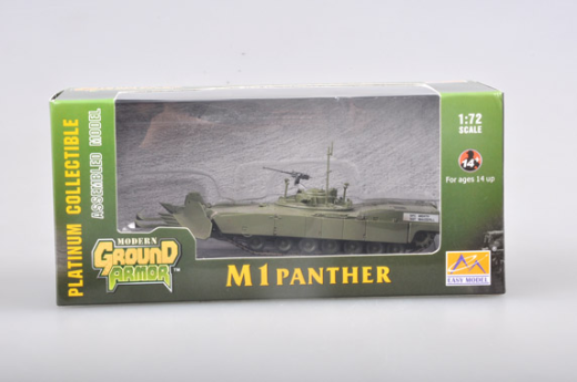 Easy Model 1/72 M1 Panther W/Mine Plow Assembled Model [35049]