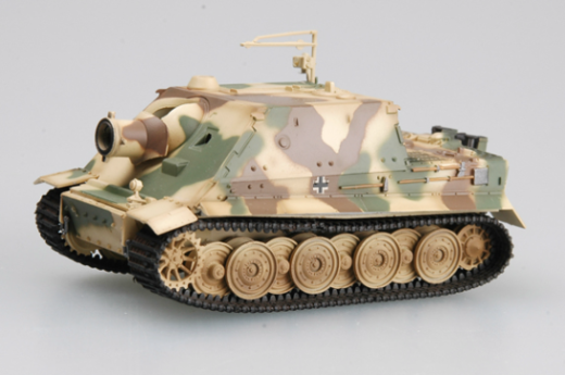 Easy Model 1/72 Sturmtiger Pzstumrkp 1001 (In Sand/Grey/Brown Camouflage) Assembled Model [36103]