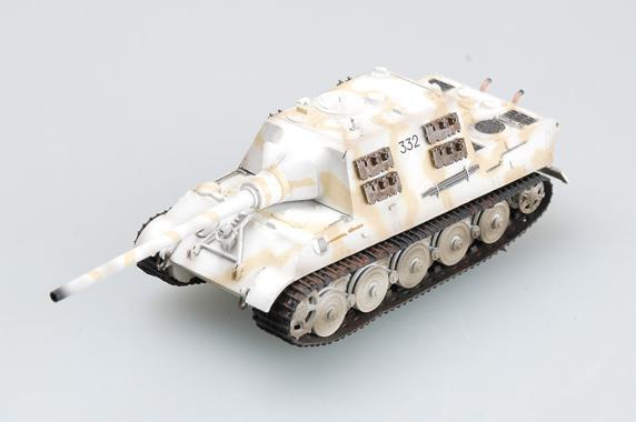Easy Model 1/72 Jagd Tiger (Henschel Model) - S.Pz.Jag.Abt.653, Tank 332  Assembled Model [36107]