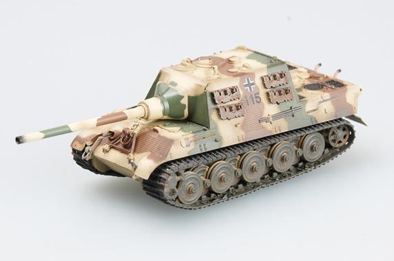 Easy Model 1/72 Jagd Tiger (Henschel model) - s.Pz.Jag.Abt.653 Assembled Model [36109]