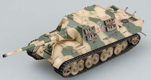Easy Model 1/72 Jagd Tiger (Porsche) S.Pz.Jag.Abt.653, Tank 314 Assembled Model [36112]