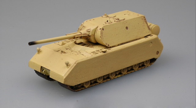 Easy Model 1/72 Maus€ Tank - German Army Used On War Assembled Model [36204]