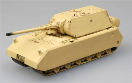 Easy Model 1/72 Maus€ Tank - German Army Used On War Assembled Model [36206]
