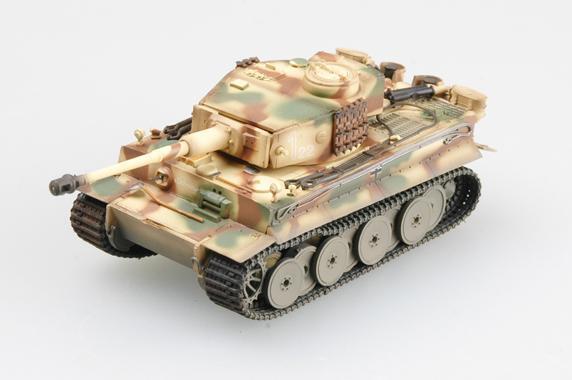 Easy Model 1/72 Tiger 1 Early Type - Spzabt.508, Italy, 1943 Assembled Model [36211]