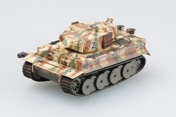 Easy Model 1/72 Tiger 1 Middle Type - Spzabt.508 €“ Italy, 1944 Assembled Model [36212]
