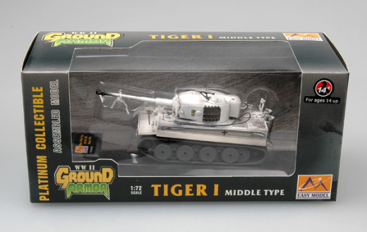 Easy Model 1/72 Tiger 1 Middle Type - Spzabt.506 €“ Russia, 1943 Assembled Model [36214]