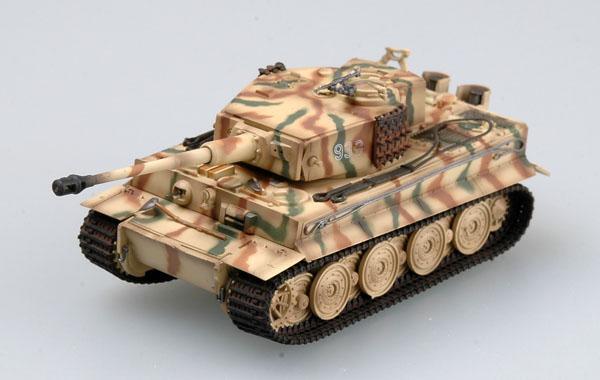 Easy Model 1/72 Tiger 1 (Late prod) "Totenkopf" Panzer Div 1944 Tiger 933 Assembled Model [36218]