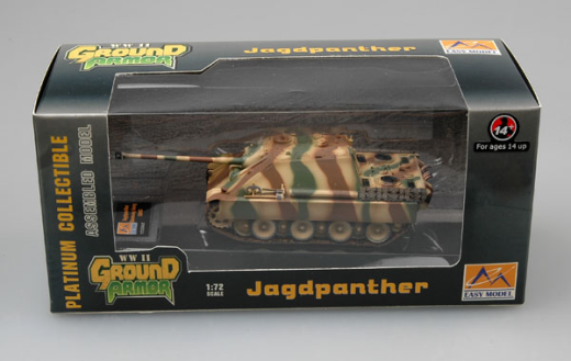 Easy Model 1/72 Jagdpanther - German Army 1945 Assembled Model [36239]