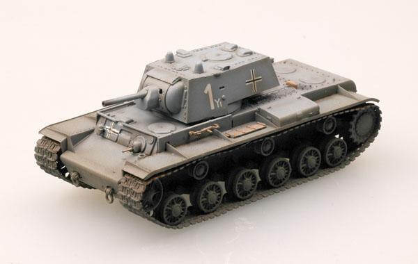 Easy Model 1/72 KV-1 - Captured of the 8th Panzer div. Assembled Model [36277]