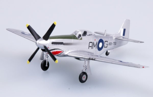 Easy Model 1/72 P-51D Mustang Australia RAAF Assembled Model [36302]