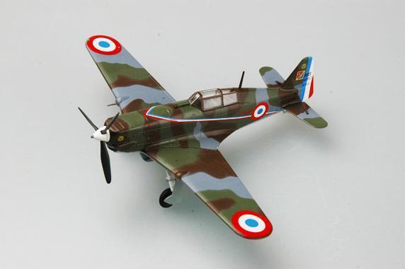 Easy Model 1/72 MS.406 - French Air Force GcII/3,3/4Escadrille Assembled Model [36325]