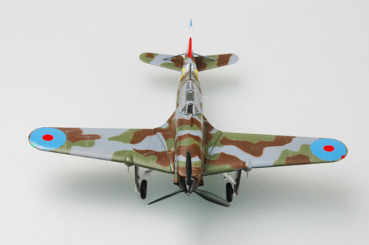 Easy Model 1/72 MS.406 - n°826 (AX674) N°2 French Fighter Flight Haiffa 1940 Assembled Model [36328]