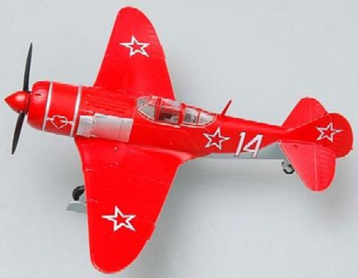 Easy Model 1/72 LA-7 Red 14" Russian Air Force Assembled Model [36334]